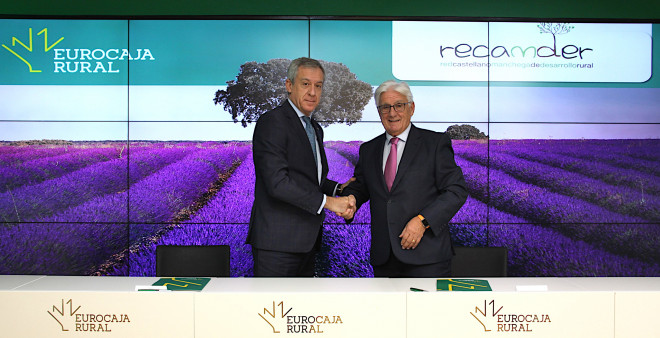 Eurocaja Rural habilita 60 millones de euros a RECAMDER para dinamizar los núcleos rurales